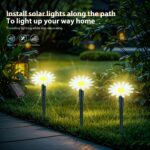 Solar LED Daisy Garden Path Lights - Image 15