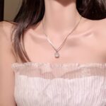 5pcs Elegant Shell, Butterfly & Imitation Pearl Necklace Set - Image 3