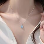 5pcs Elegant Shell, Butterfly & Imitation Pearl Necklace Set - Image 5