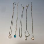 5pcs Elegant Shell, Butterfly & Imitation Pearl Necklace Set - Image 6