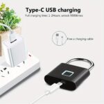 Advanced Fingerprint Smart Padlock – USB Rechargeable Keyless Security Lock - Image 15