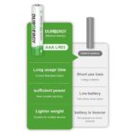DURNERGY 100PCS AAA Batteries, 1.5V Alkaline High-Performance Dry Batteries, Long-Lasting Power for Remote Controls, Mouse, Keyboard, Flashlights & More - Image 4