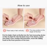 Kid Infant Foot Measure Gauge, Baby Shoe Size Measuring Ruler Tool, Toddler & Infant Foot Fitting Gauge, Random Color, 1 Piece - Image 11