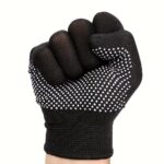 Nylon Dotted Gloves – 10pcs/5 Pairs Lightweight Anti-Slip Work Gloves for Outdoor Cycling, Camping & Fishing - Image 5