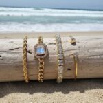 Women's Statement Punk Style Twisted Chain Rhinestone Bracelet Set - 4pcs - Image 3