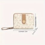 Women's Cute Cat Print Short Wallet - Image 9