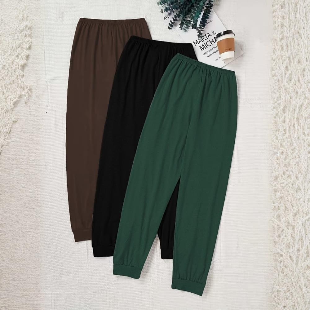 Women's Casual Drawstring Waist Pants - Image 2