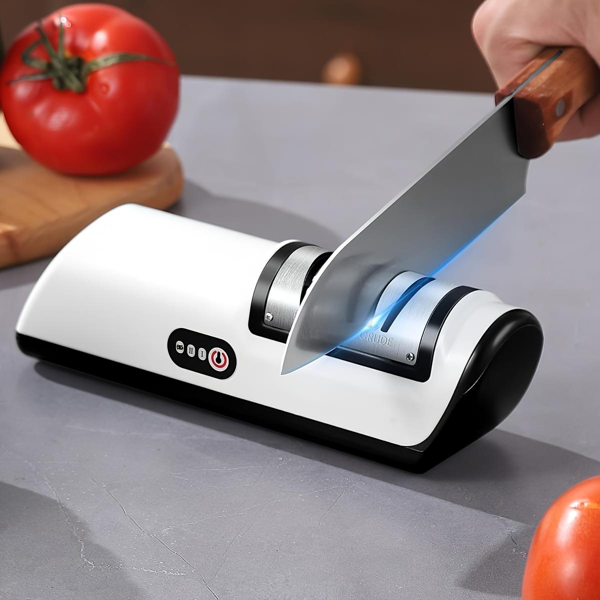 52ee5bf9-ec22-4781-826c-1bc3eea1765e.jpg Electric Knife Sharpener USB Rechargeable - Image 1