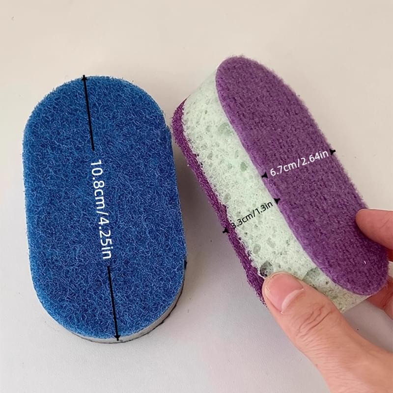 High-Density Kitchen Cleaning Sponge Set - Image 3