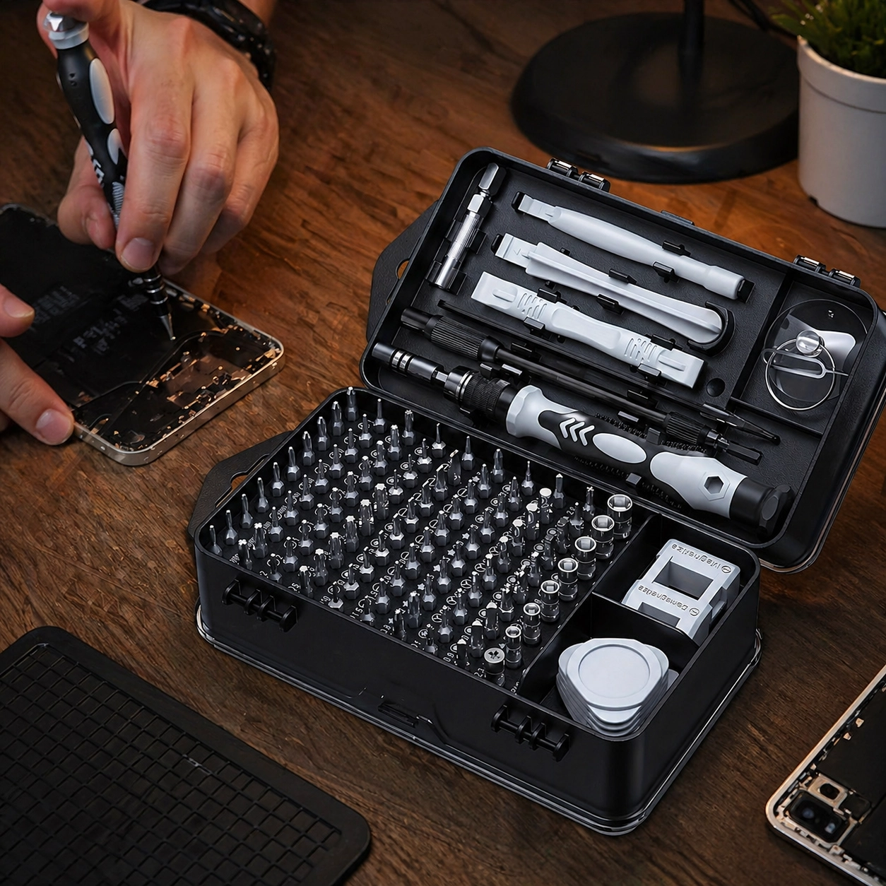 117-in-1 Upgrade Screwdriver Set – Strong Magnetic & Multifunctional Tool Kit - Image 1